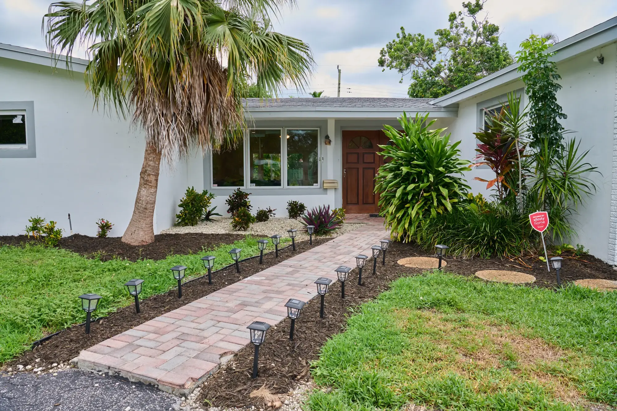 Front of The Z House in Hollywood, Florida